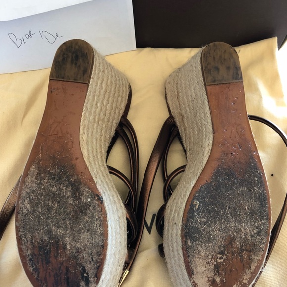 Louis Vuitton Wedges Sz.38.5 excellent condition - Picture 5 of 8